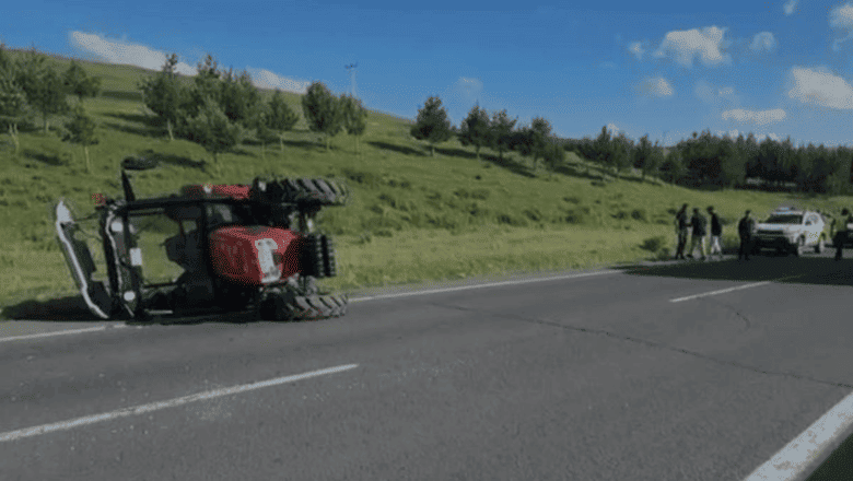 Traktör Devrilme Kazası