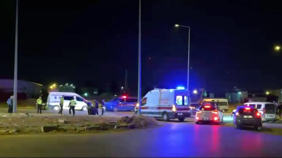 Düğün konvoyunda