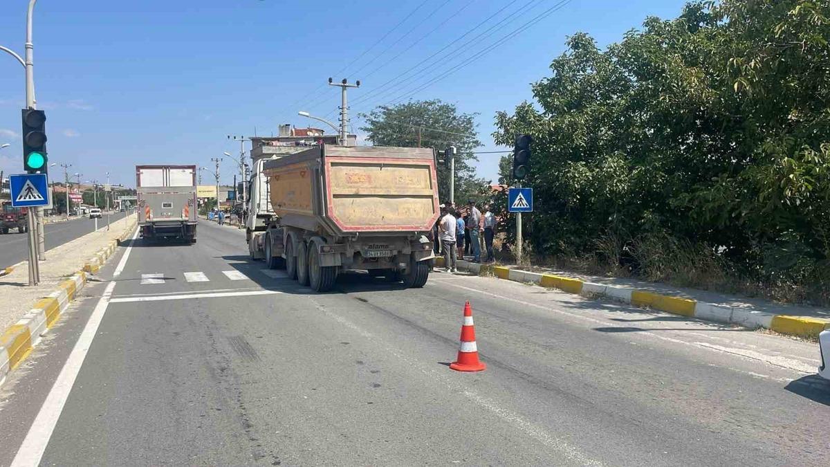 Keşan’da tırın