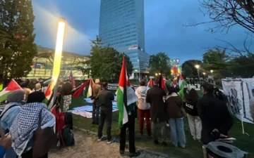 İsrail karşıtı protesto