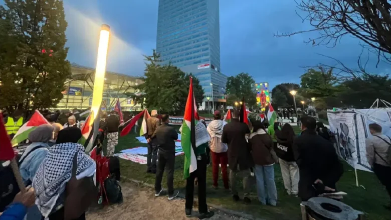 İsrail karşıtı protesto